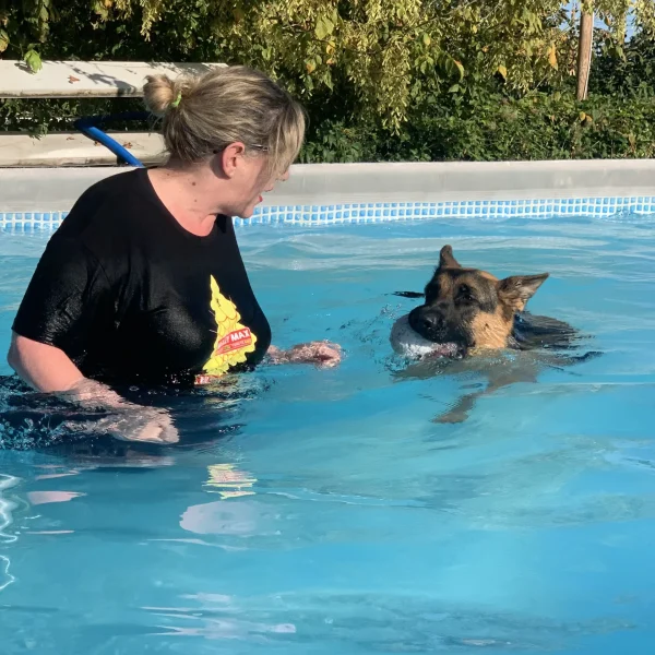nuoto per cani
